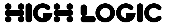 High Logic font preview